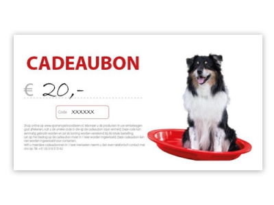 Cadeaubon - € 20